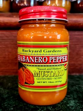 Habanero Pepper Mustard (18 oz)